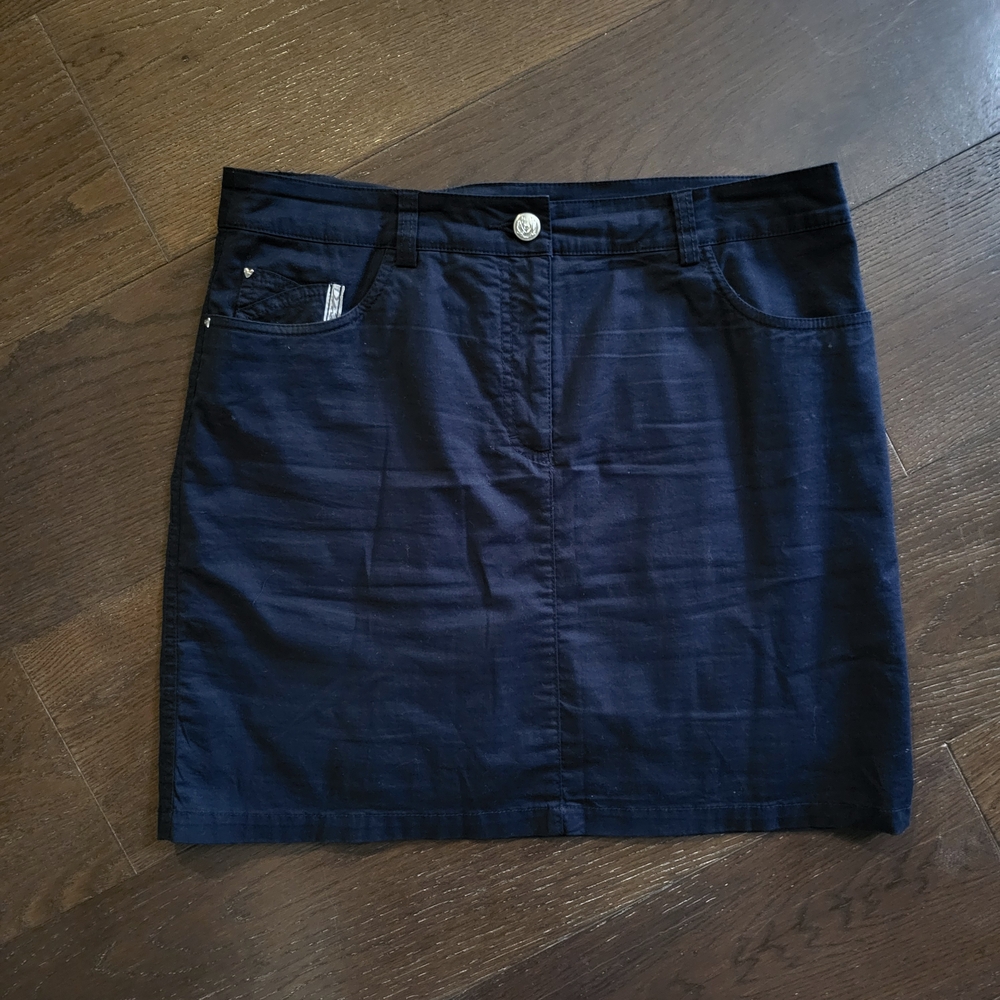 Daily Sports Golf Classic Navy Blue Women's Skort Size 8